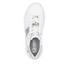 Rieker Laced Platform May Trainer - White Silver